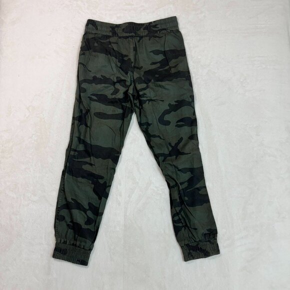 TNA Aritzia Alix Jogger Pants Green Camouflage Cotton-twill Women's Size S - Picture 11 of 11